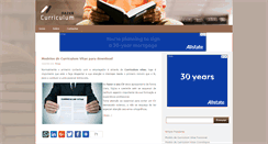 Desktop Screenshot of fazercurriculumvitae.com